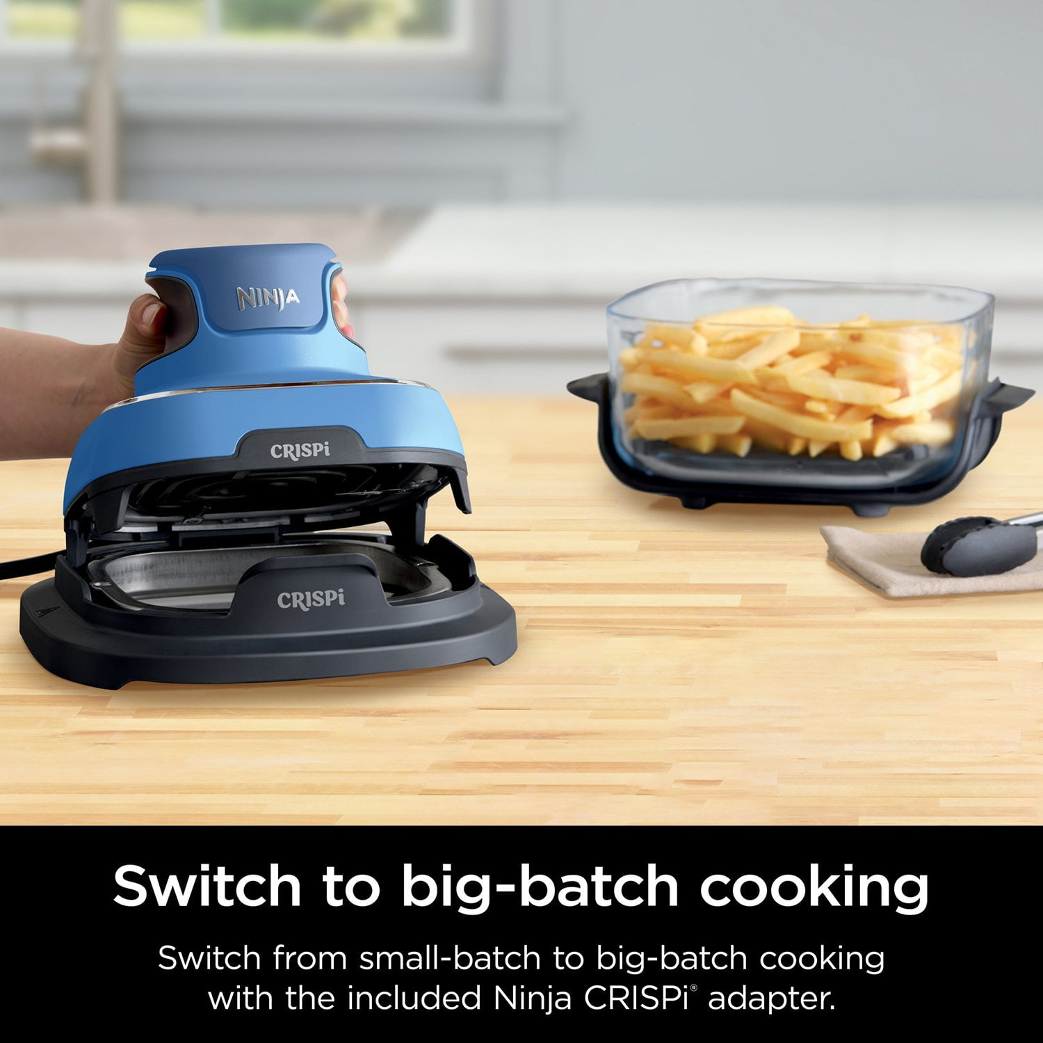 Ninja Crispi 5-in-1 Portable Glass Air Fryer Cooking System - Image 9