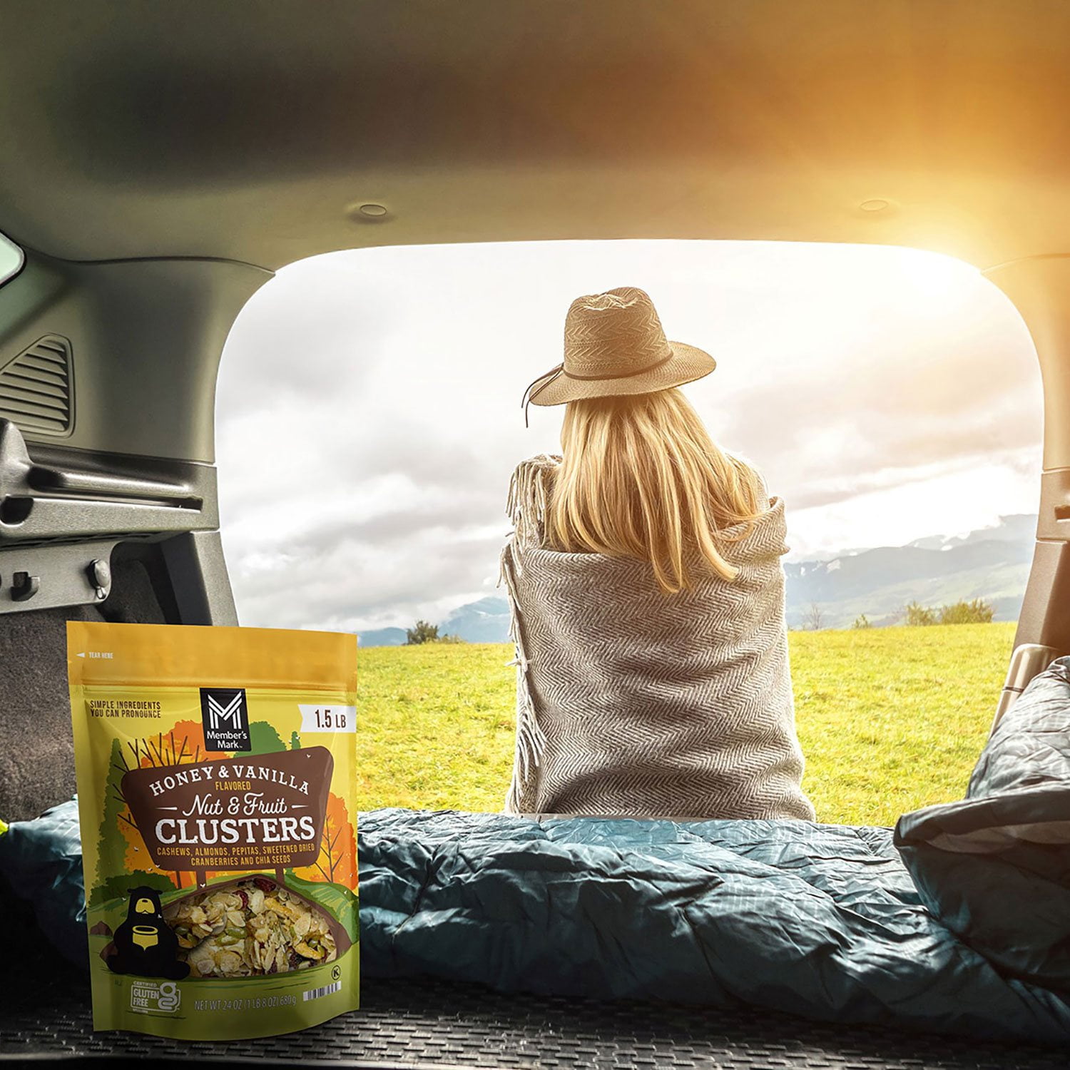 Member's Mark Honey Vanilla Nut and Fruit Clusters, 24 oz. - Image 4