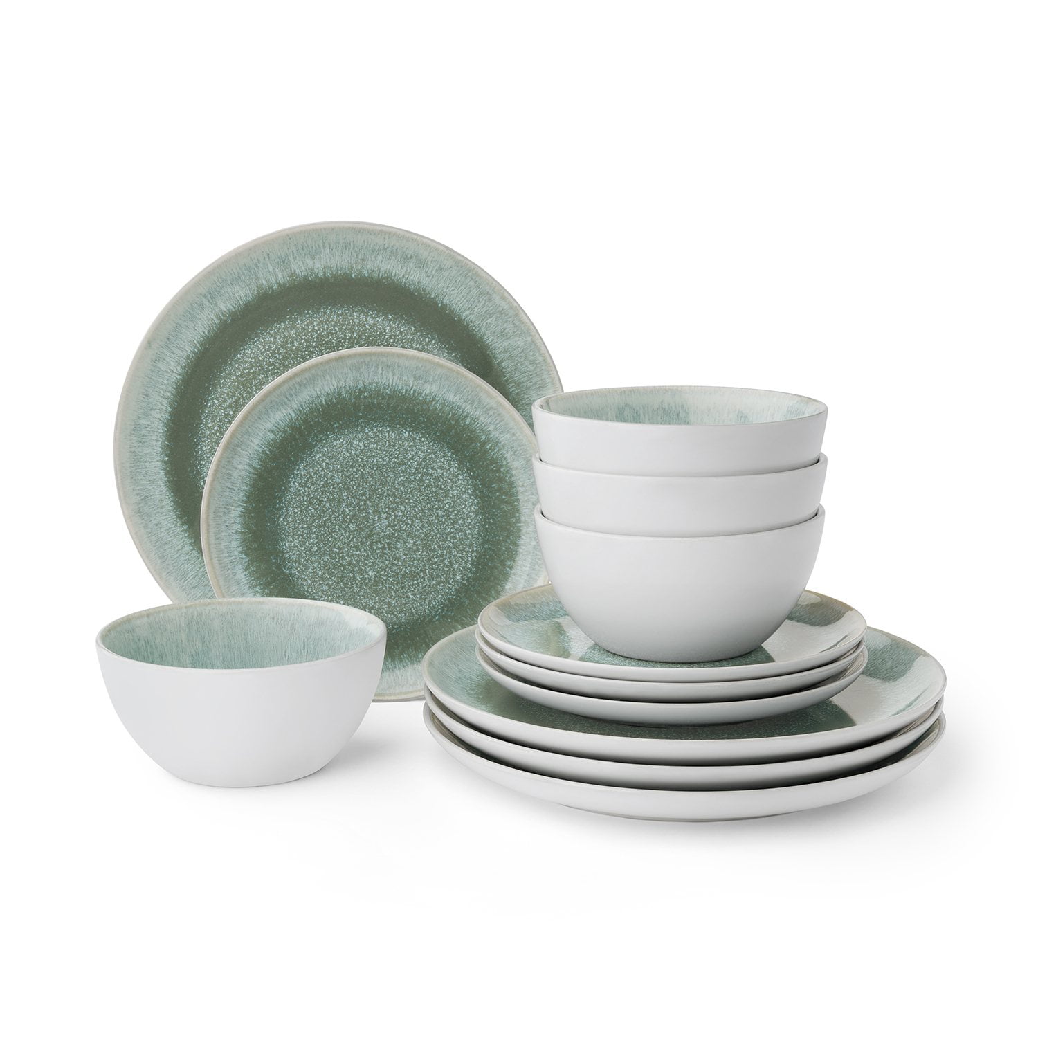 Member's Mark 12-Piece Artisan Dinnerware Set - Image 2