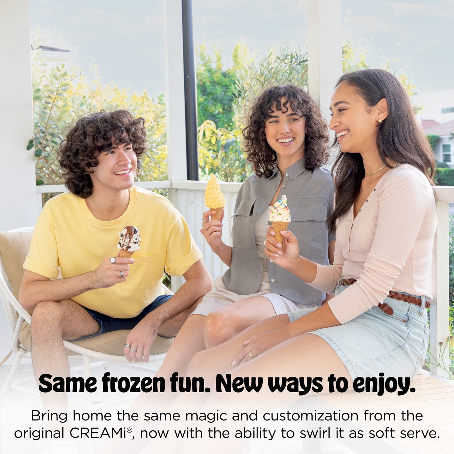 Ninja CREAMi Scoop & Swirl Ice Cream & Soft Serve Maker, 13 One-Touch Programs - Image 13