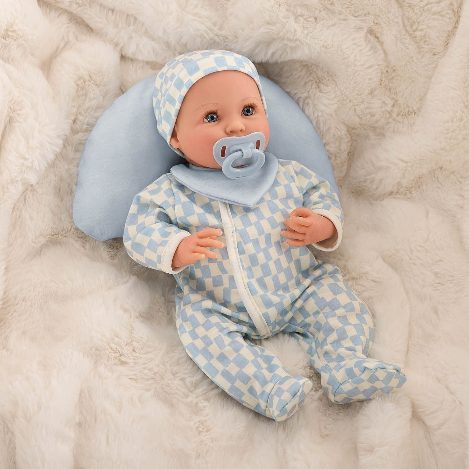 Member's Mark Purely Perfect 15.5” Soft Weighted Baby Doll - Image 2