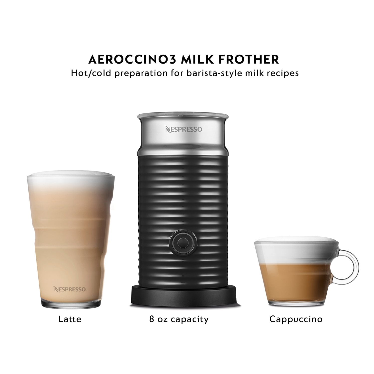 Nespresso Vertuo Next Deluxe by De’Longhi, Dark Grey with Milk Frother - Image 6