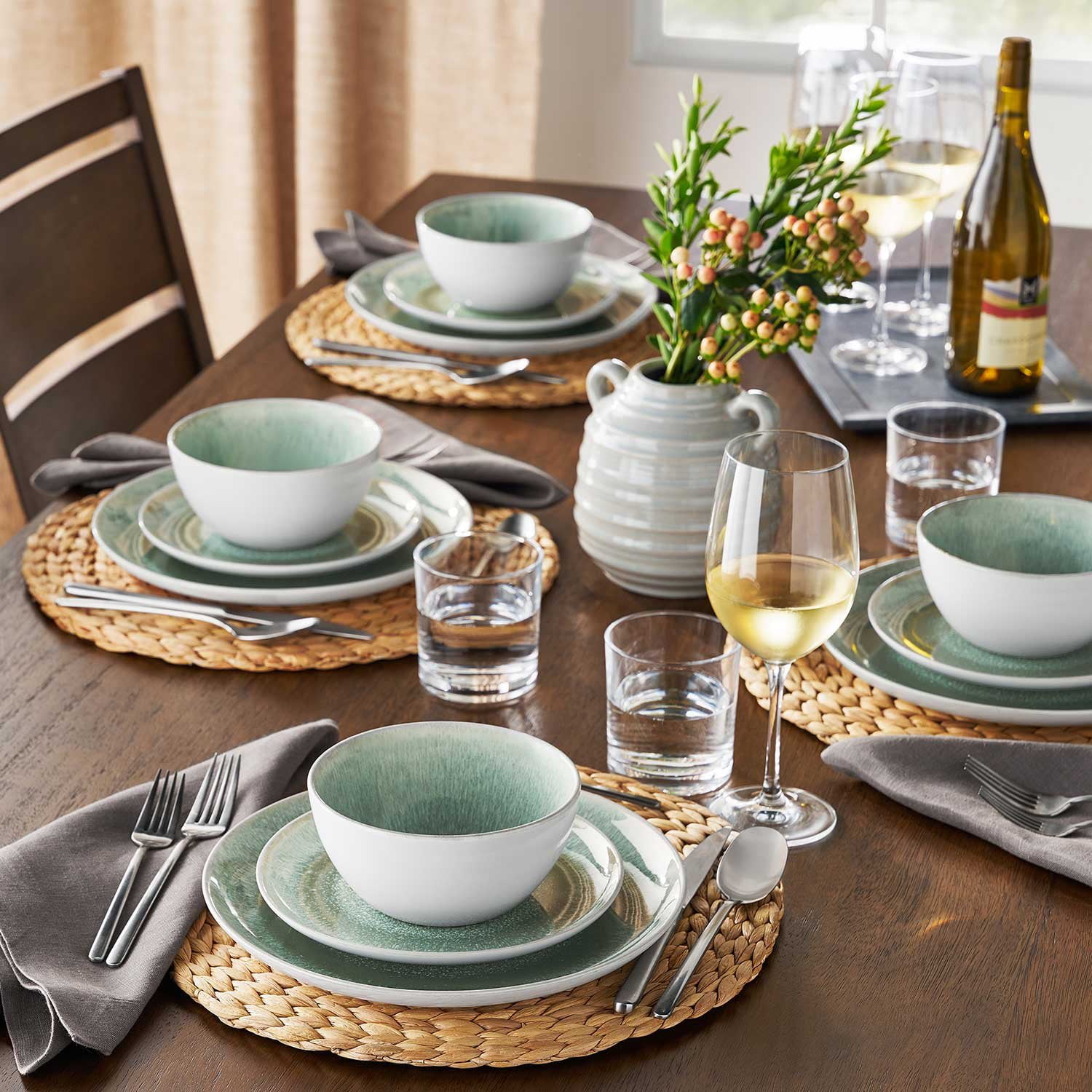 Member's Mark 12-Piece Artisan Dinnerware Set