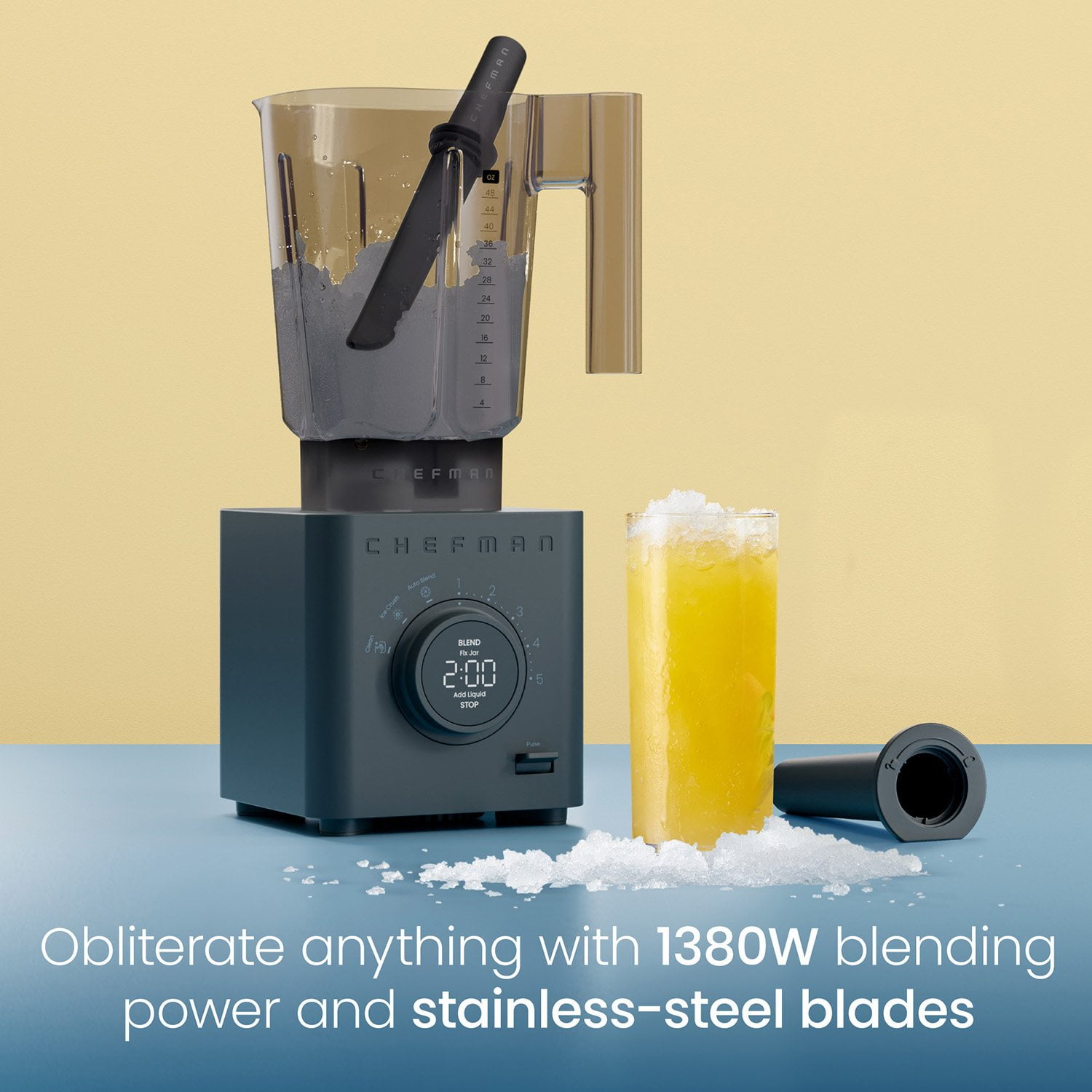 Chefman Obliterator Ice-Crushing Blender with Auto Blend Technology - Image 2