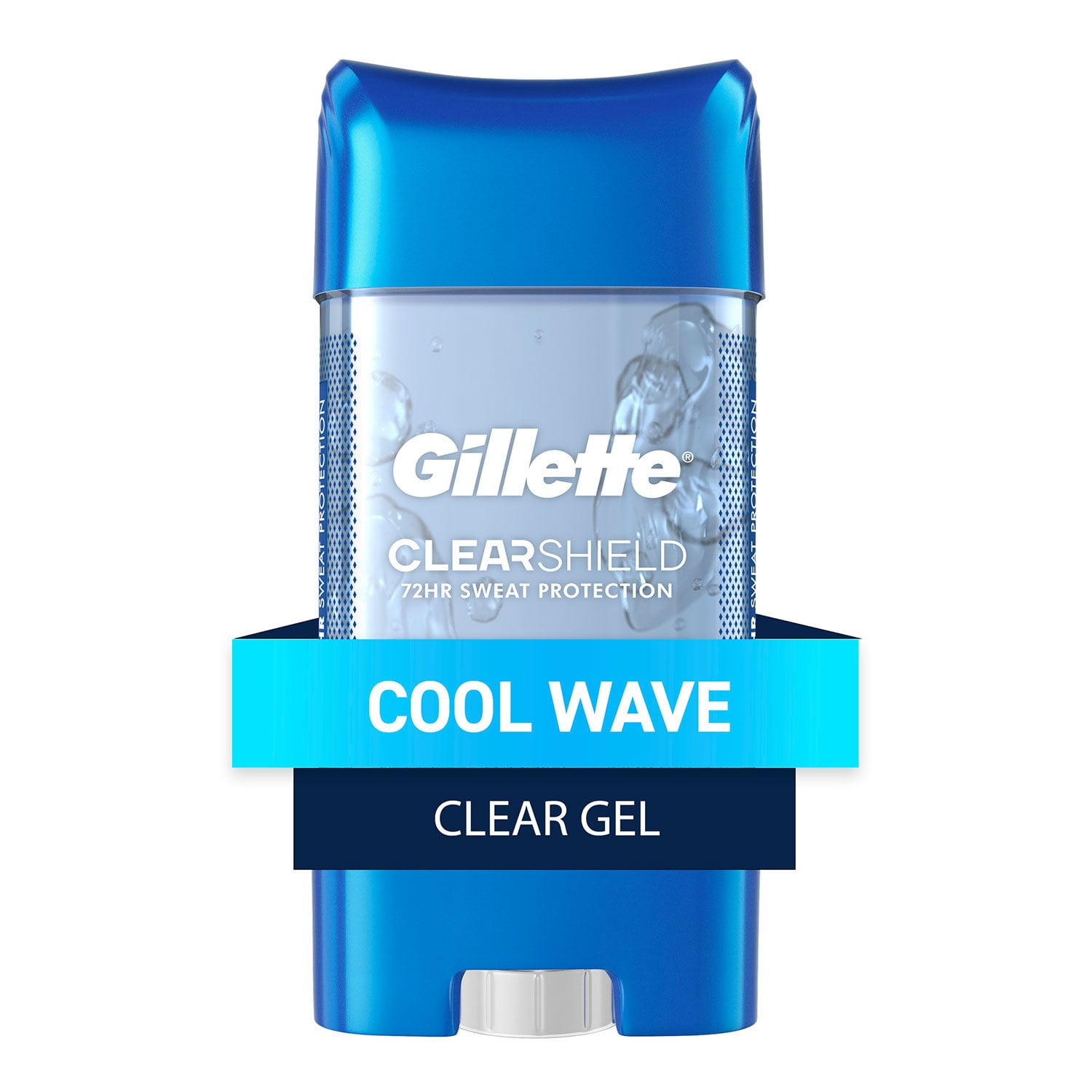 Gillette Cool Wave Clear Gel Men's Antiperspirant and Deodorant, 3.8 oz., 5 pk. - Image 2