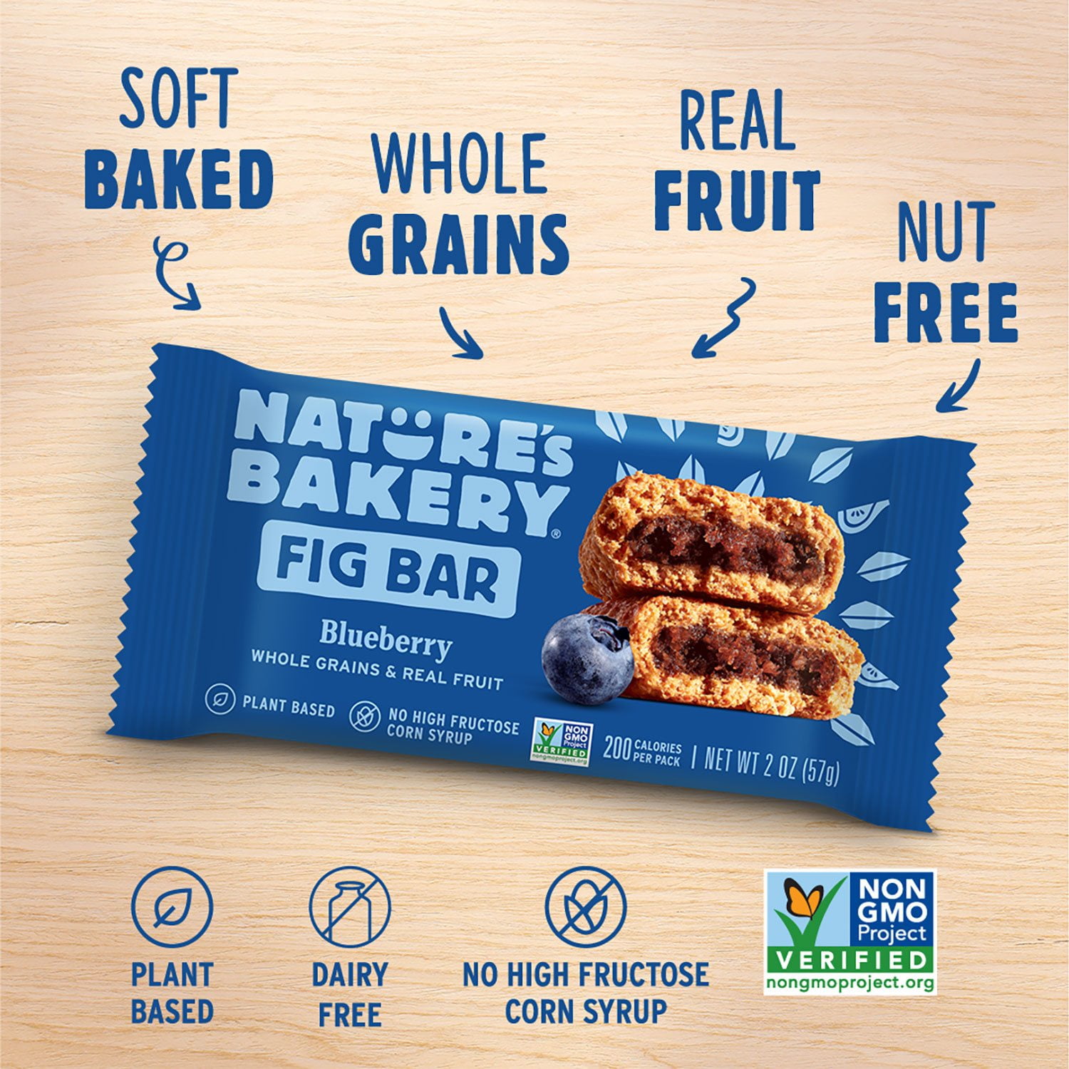 Nature's Bakery Fig Bars, Variety Pack, 2 oz., 32 ct. - Image 4