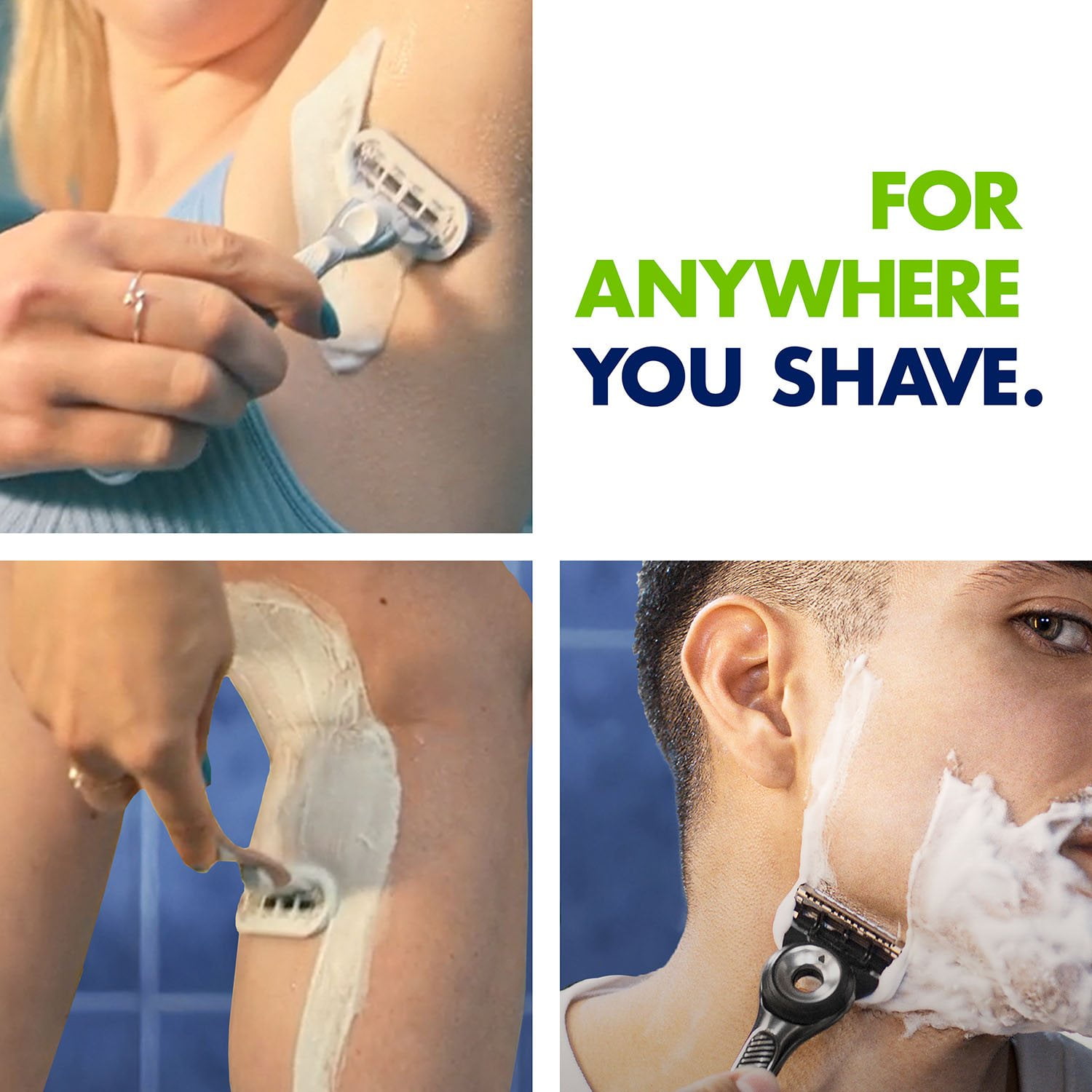 Gillette Sensitive Shave Gel with Aloe & Shea Butter, 7 oz., 3 pk. - Image 6