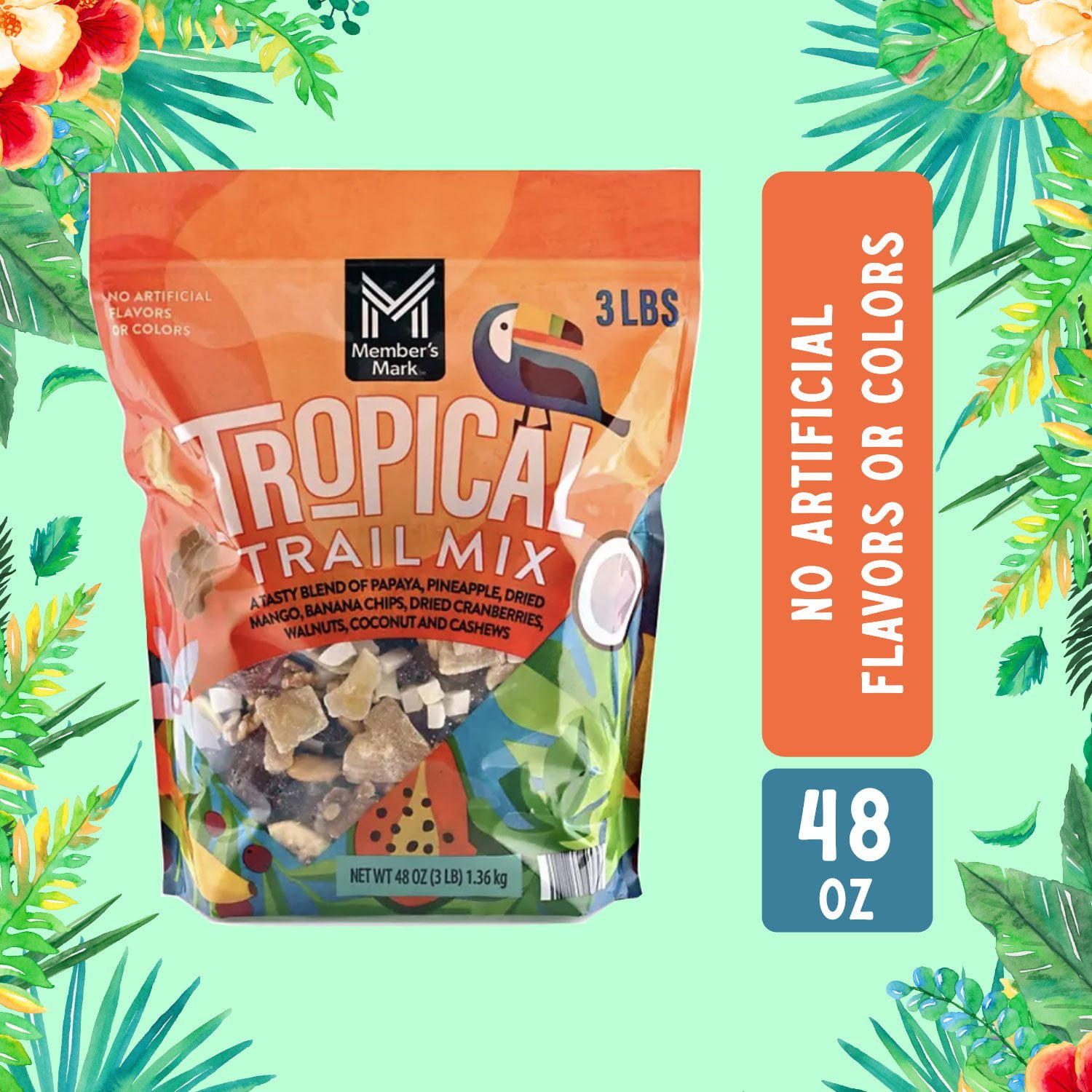 Member's Mark Tropical Trail Mix, 48 oz. - Image 3