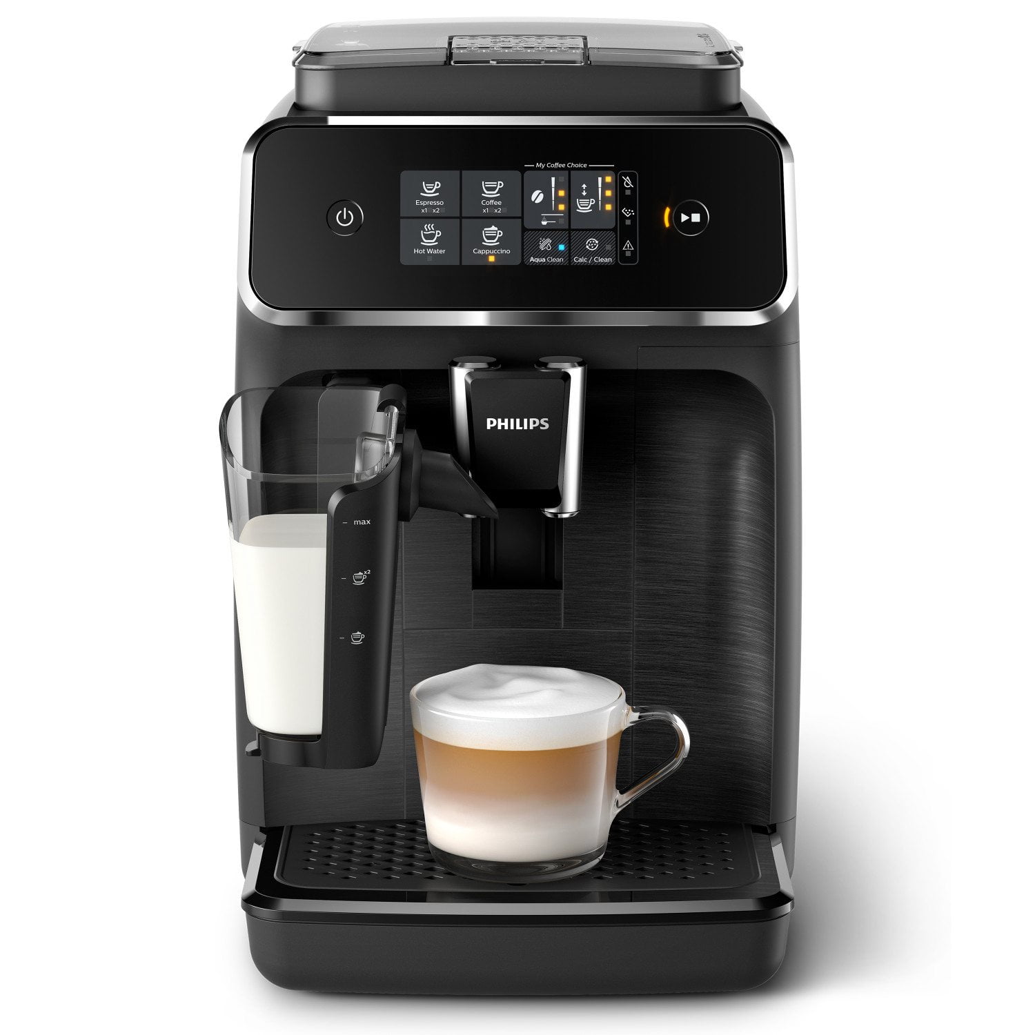 Philips 2200 Automatic Espresso and Cappuccino Machine with LatteGo Milk Frother