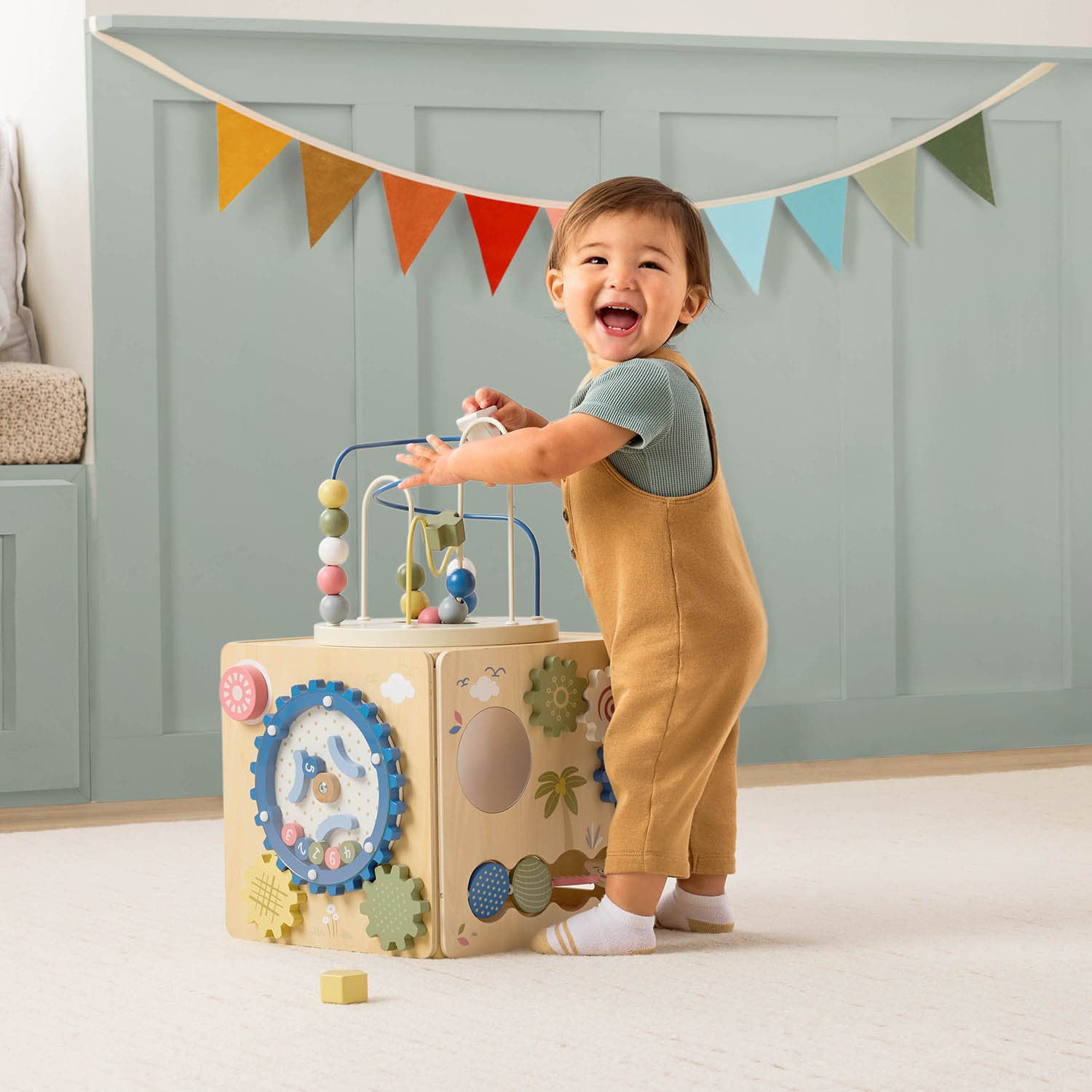 Member's Mark Large Wooden Activity Cube