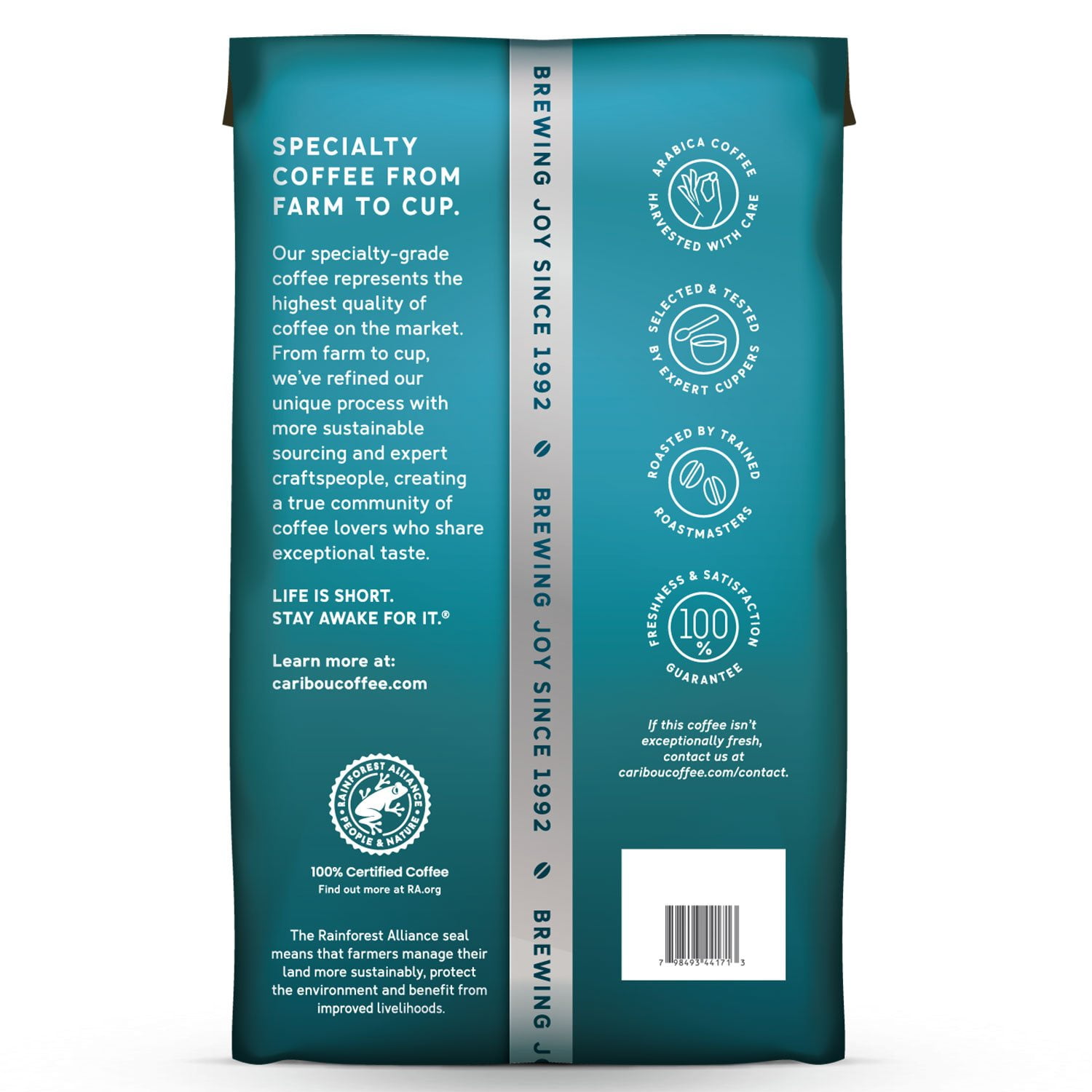 Caribou Dark Roast Ground Coffee, Mahogany 40 oz. - Image 2