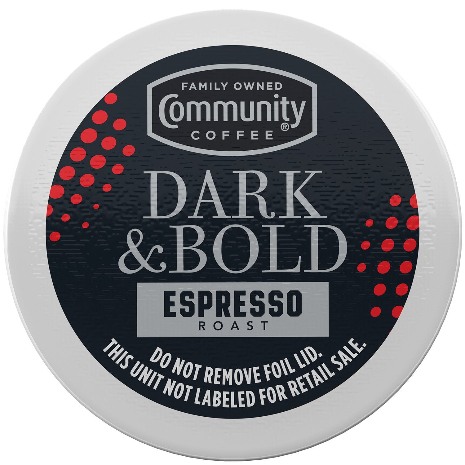 Community Coffee Dark and Bold Espresso Darkest Roast Coffee Pods, 72 ct. - Image 8