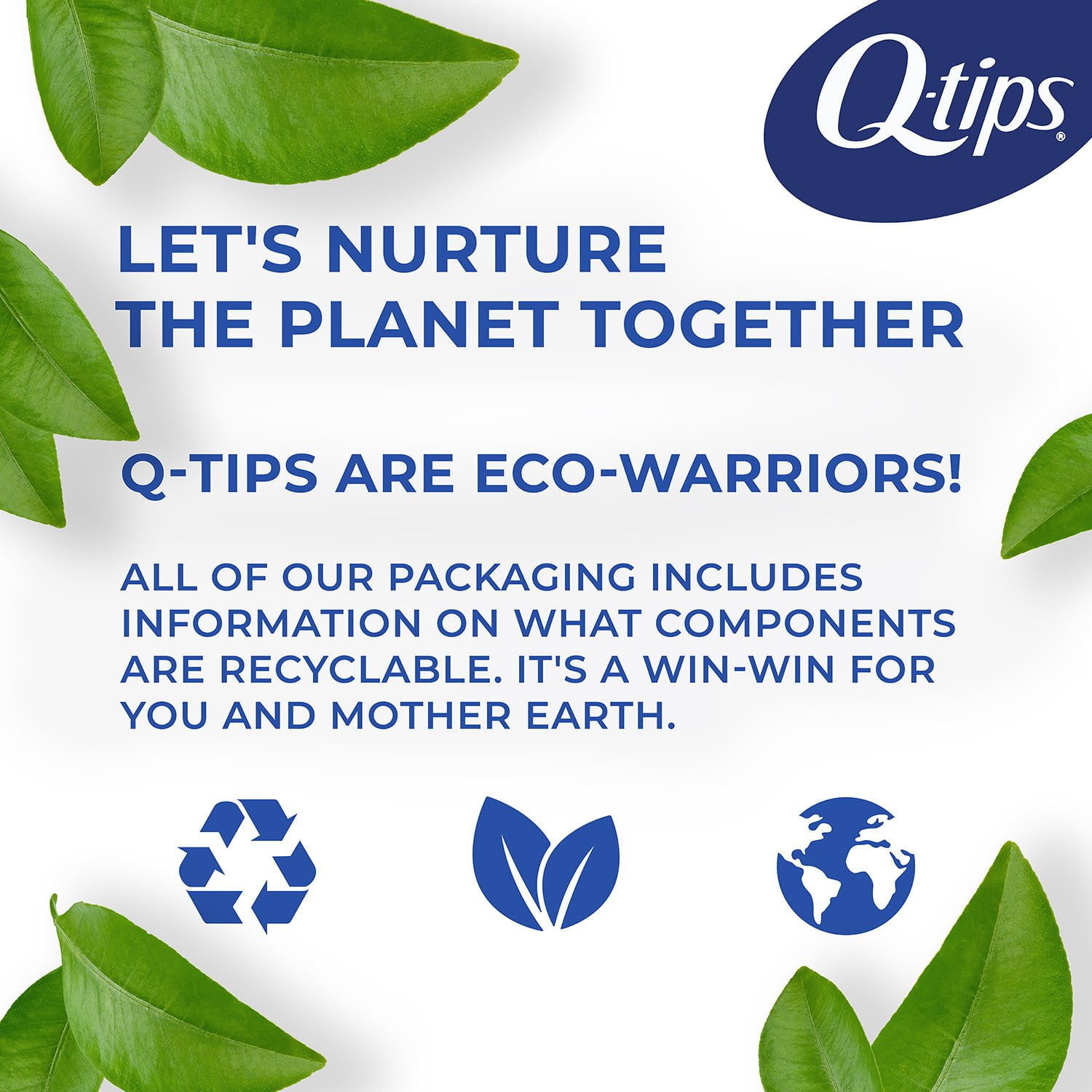 Q-tips Cotton Swabs, 1750 ct., 3 pk. - Image 9