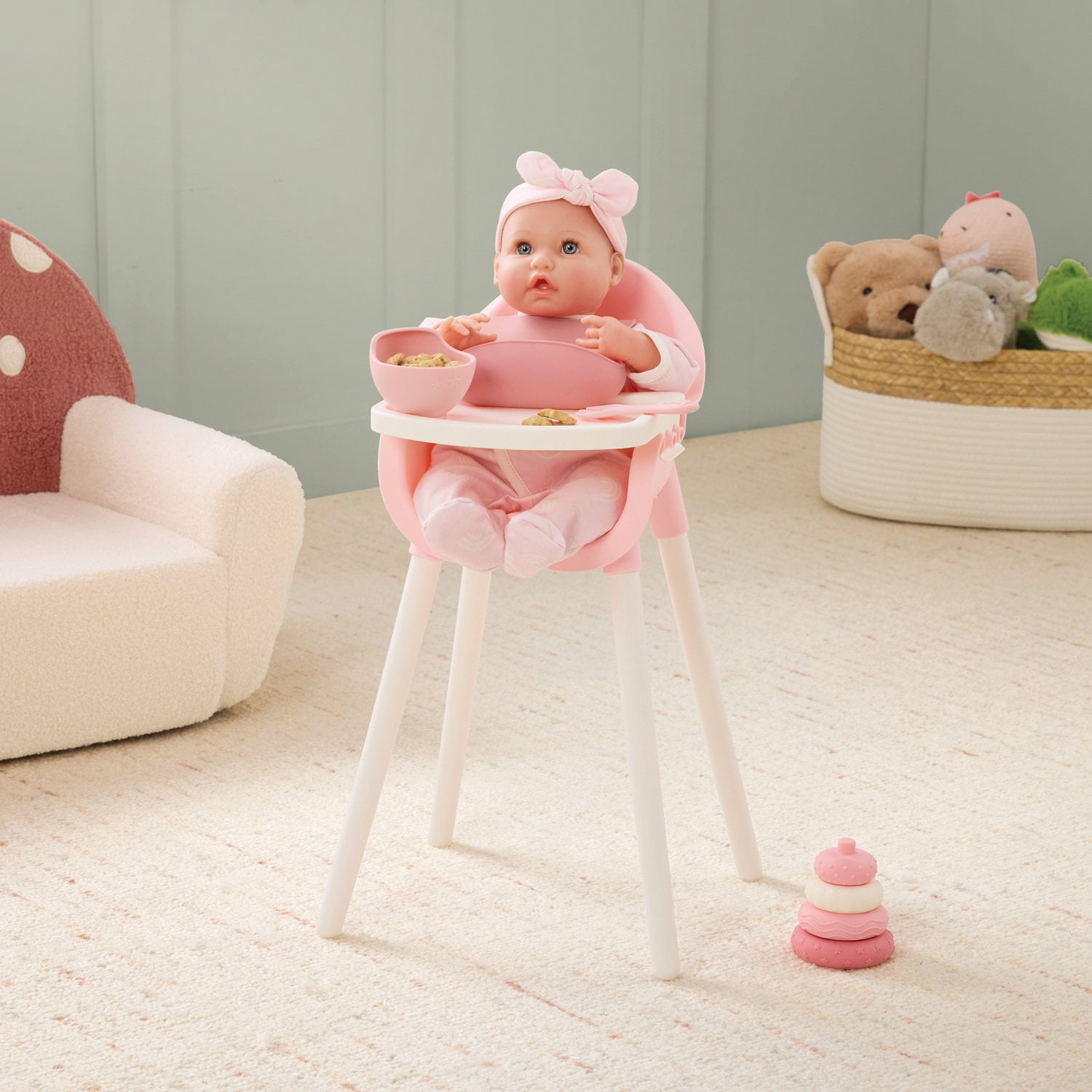 Member's Mark Baby Doll MealTime Set with Accessories - Image 6