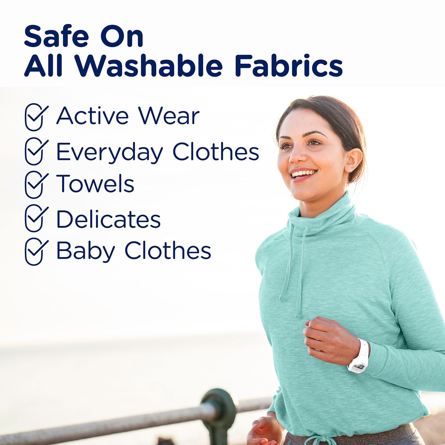 Downy Rinse & Refresh Laundry Fabric Rinse, Cool Cotton, 3 Bottles, 76.5 fl. oz. - Image 8