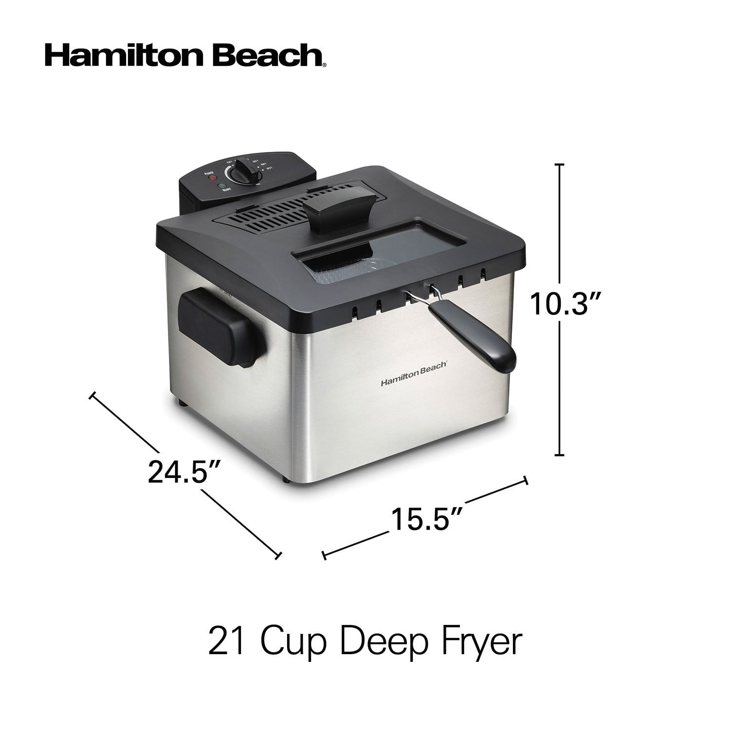 Hamilton Beach Pro-Style Deep Fryer - Image 8