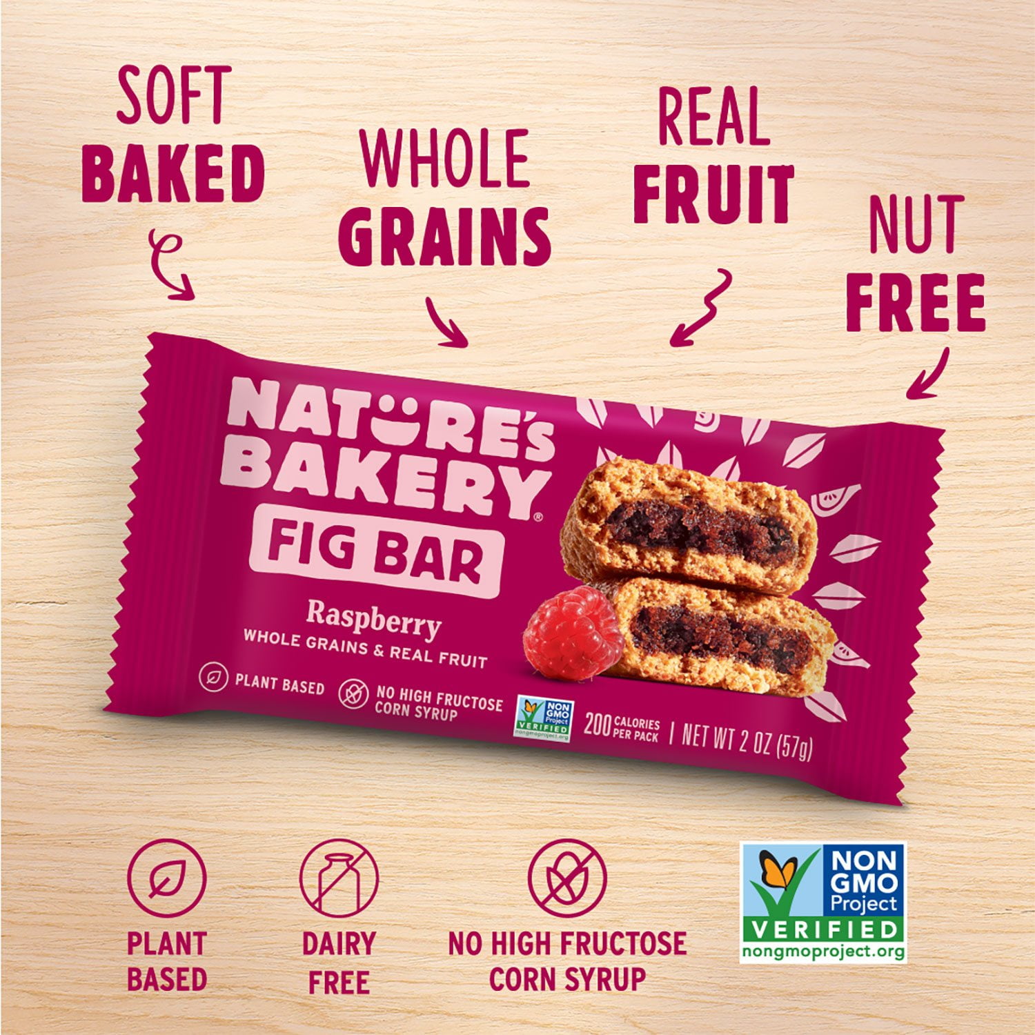 Nature's Bakery Fig Bars, Variety Pack, 2 oz., 32 ct. - Image 5