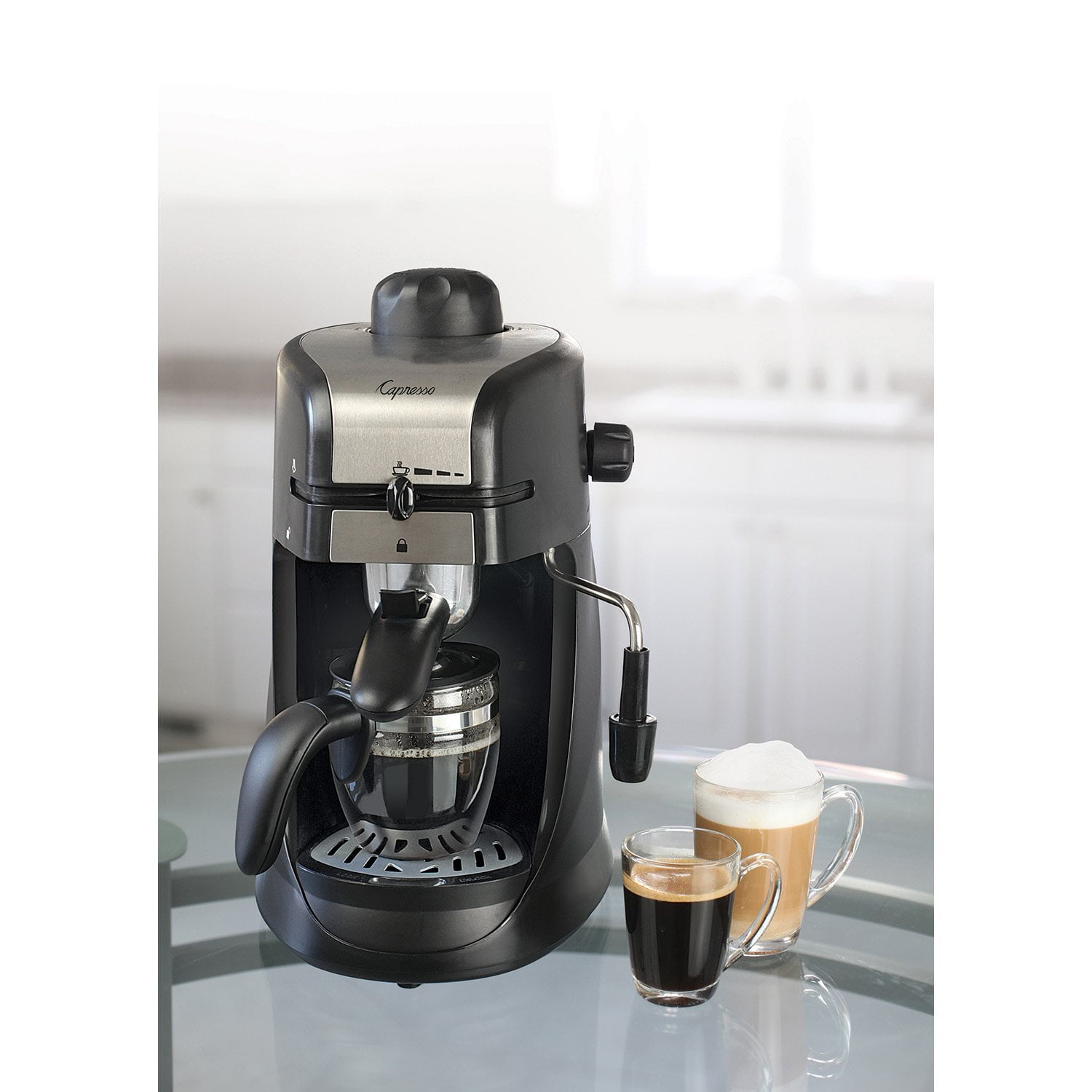 Capresso Steam PRO 4-Cup Espresso and Cappuccino Machine - Image 2