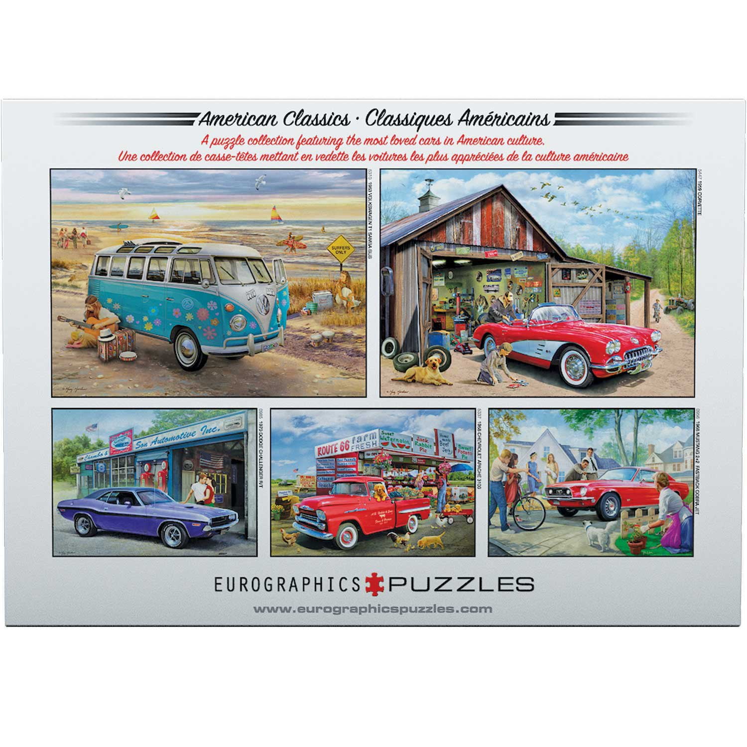 VW Bus - Camper's Paradise Puzzle, 1000 Piece - Image 4