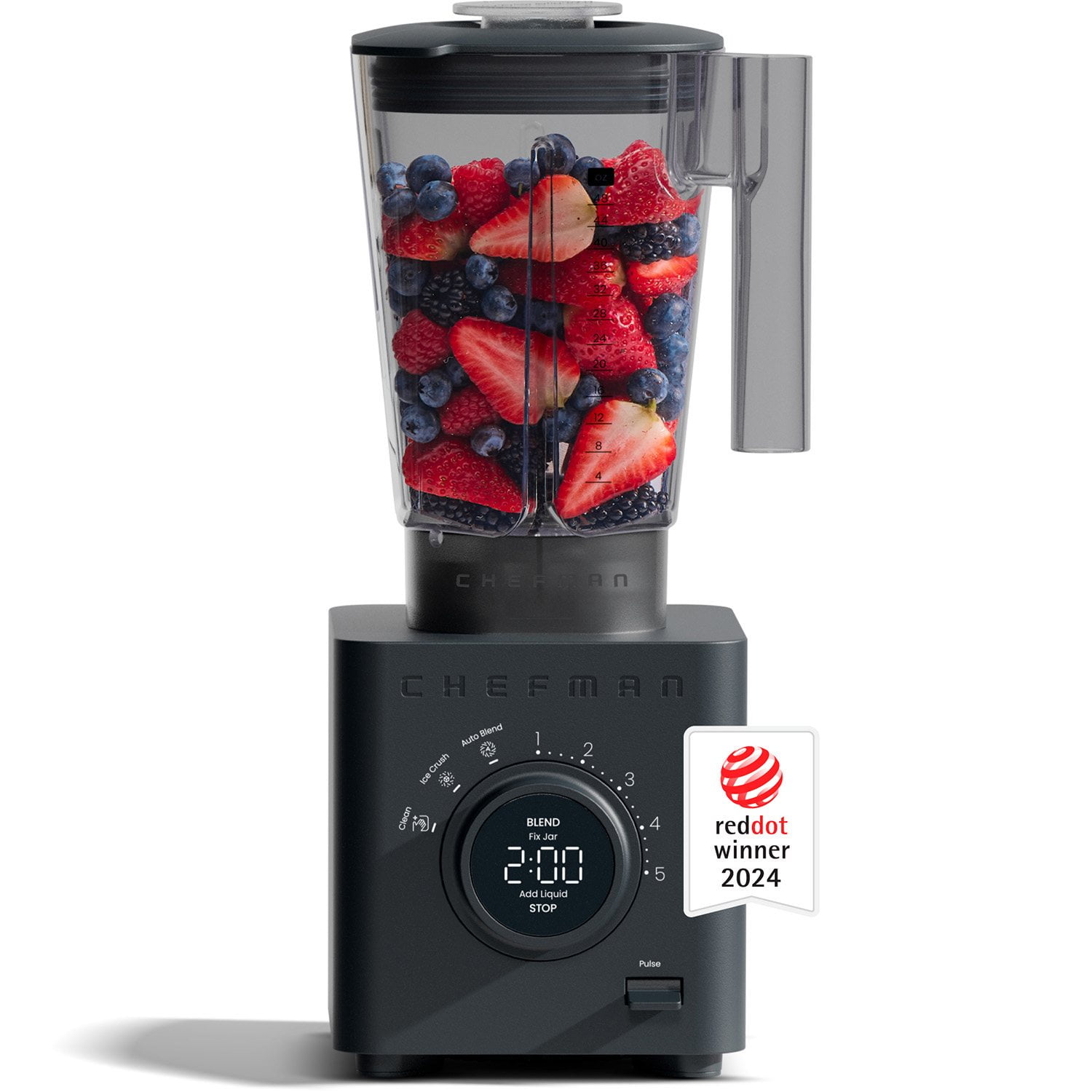 Chefman Obliterator Ice-Crushing Blender with Auto Blend Technology