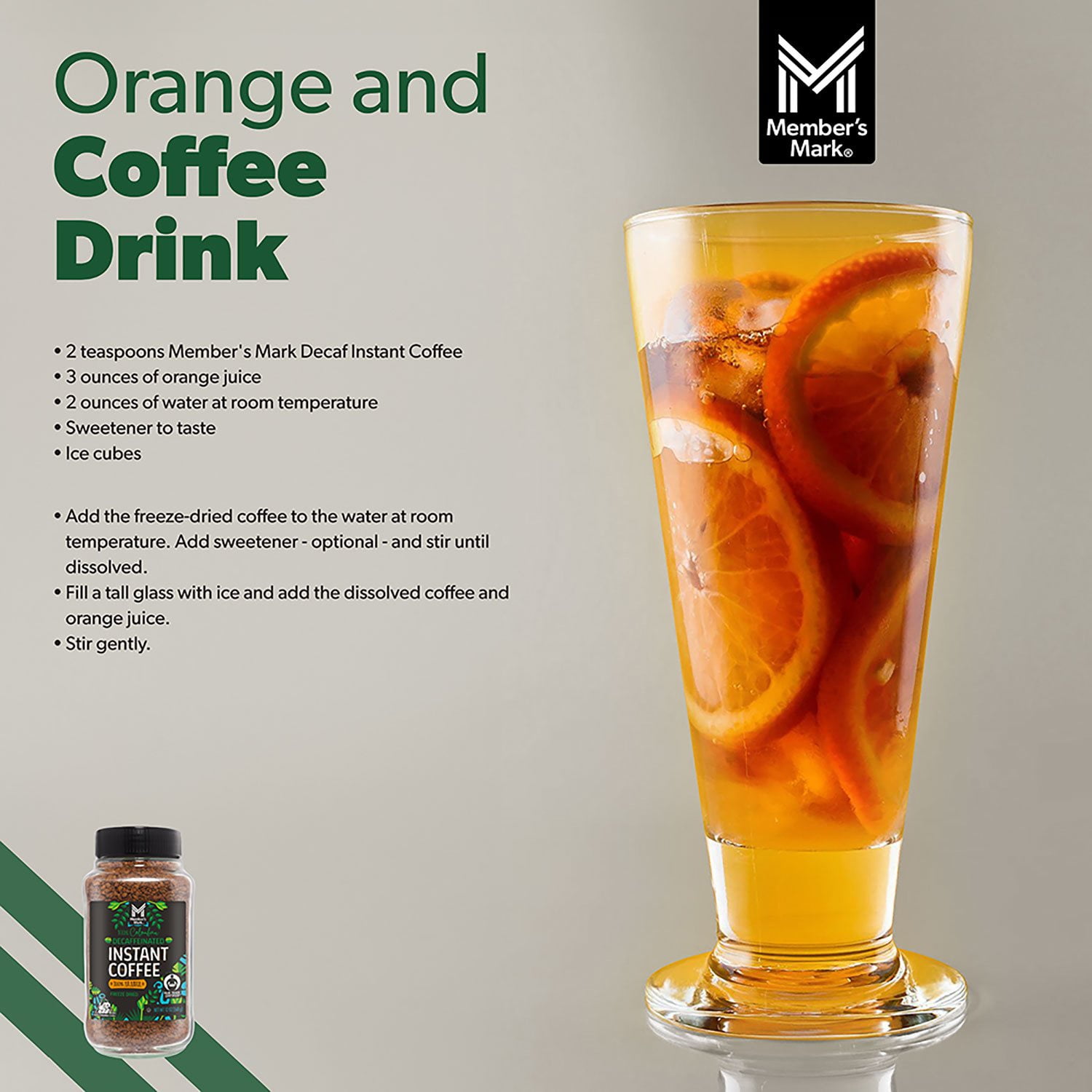 Member's Mark Colombian Decaffeinated Instant Coffee, 12 oz. - Image 2