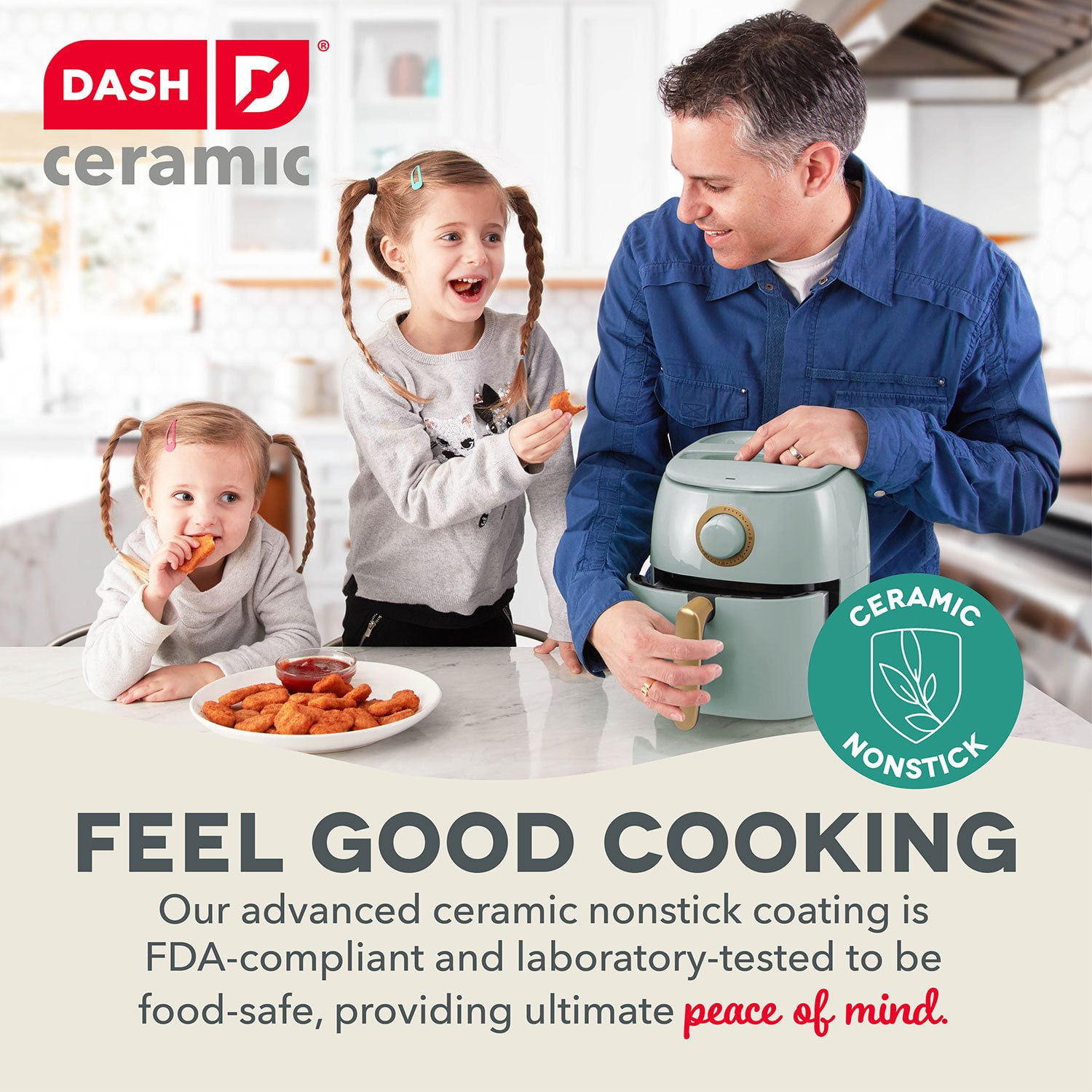 Dash Tasti-Crisp 2.6 Quart Ceramic Express Air Fryer - Image 2
