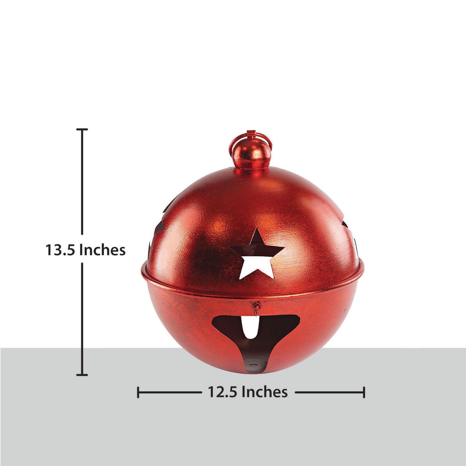 Member's Mark Jingle Bell Décor, Set of 3 - Image 2