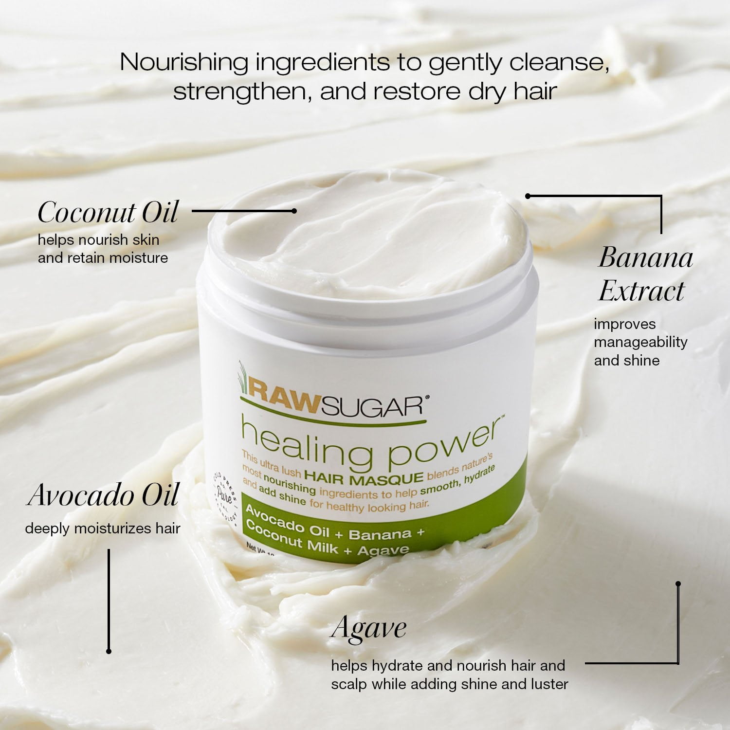 Raw Sugar Hair Care Kit - Image 4